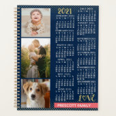 Kalender 2021 (zie beschrijving voor nieuwe versie planner (Voorkant)