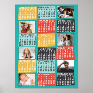 Kalender 2021 (zie beschrijving voor nieuwe versie poster