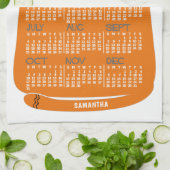 Kalender 2021 (zie beschrijving voor nieuwe versie theedoek (Gevouwen)