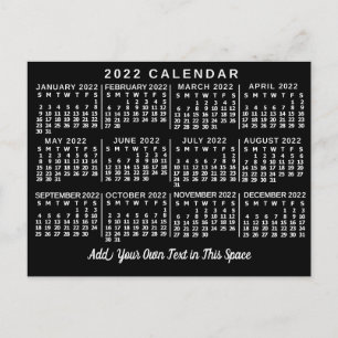 Kalender 2022 (zie beschrijving voor nieuwe versie briefkaart