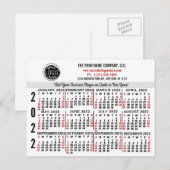 Kalender 2022 (zie beschrijving voor nieuwe versie briefkaart (Voorkant / Achterkant)