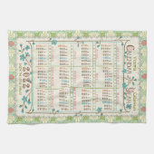 Kalender 2022 (zie beschrijving voor nieuwe versie theedoek (Horizontaal)