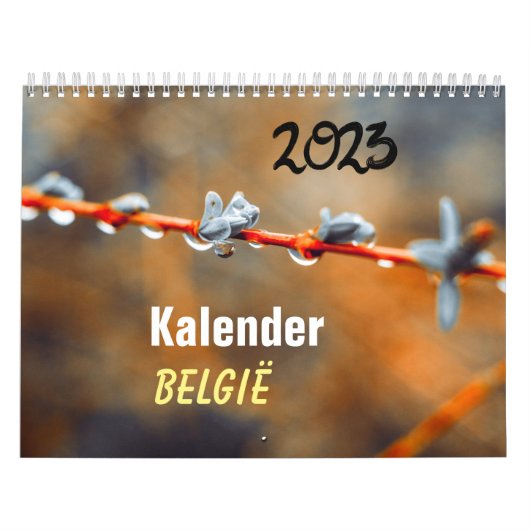 Kalender 2023 België / 2023 België (Hoes)