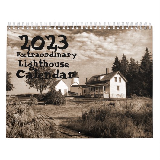 Kalender 2023 - Buitengewoon vuurtorenkalender (Hoes)