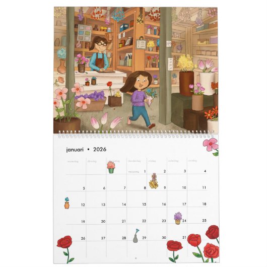 Kalender 2023 Illustraties van Taiwan (Nederland) (Jan 2026)