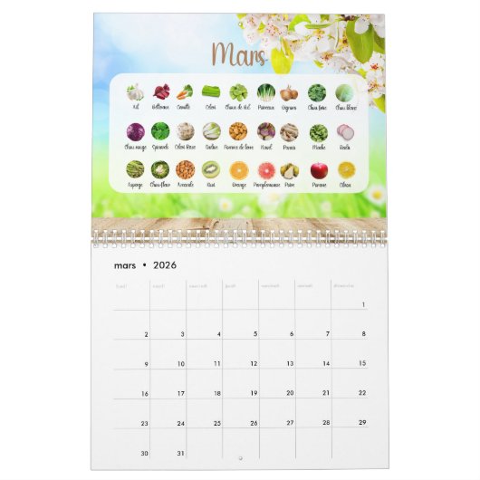 Kalender 2023 - Seizoensgroenten en fruit (Mar 2026)