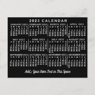 Kalender 2023 (zie beschrijving voor de nieuwste v briefkaart