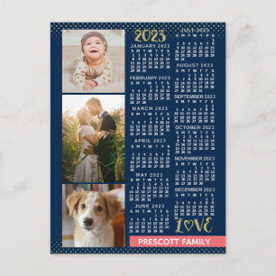 Kalender 2023 (zie beschrijving voor de nieuwste v briefkaart