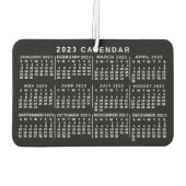 Kalender 2023 (zie beschrijving voor de nieuwste v luchtverfrisser (Achterkant)