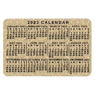 Kalender 2023 (zie beschrijving voor de nieuwste v magneet