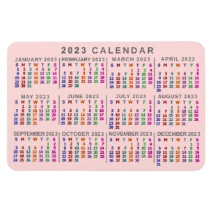 Kalender 2023 (zie beschrijving voor de nieuwste v magneet
