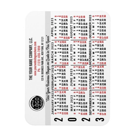 Kalender 2023 (zie beschrijving voor de nieuwste v magneet (Verticaal)