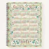 Kalender 2023 (zie beschrijving voor de nieuwste v notitieboek (Voorkant)