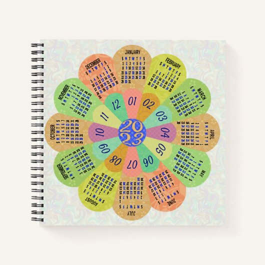 Kalender 2023 (zie beschrijving voor de nieuwste v notitieboek (Voorkant)