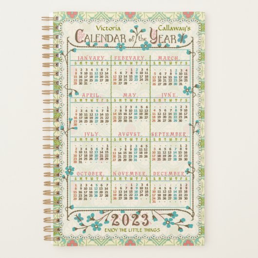 Kalender 2023 (zie beschrijving voor de nieuwste v planner (Voorkant)