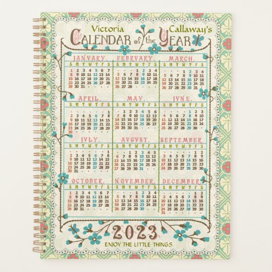 Kalender 2023 (zie beschrijving voor de nieuwste v planner (Voorkant)