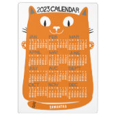 Kalender 2023 (zie beschrijving voor nieuwe versie klembord (Achterkant)