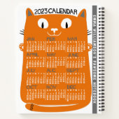 Kalender 2023 (zie beschrijving voor nieuwe versie notitieboek (Achterkant)