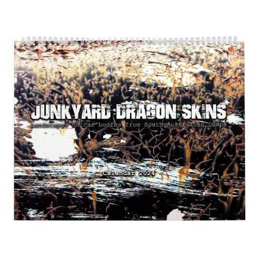 Kalender 2024 - Abstracte kleur textuur (Hoes)