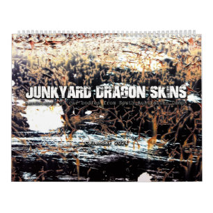 Kalender 2024 - Abstracte kleur textuur