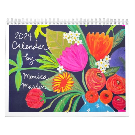 Kalender 2024 door Monica Martin Fine Art (Hoes)