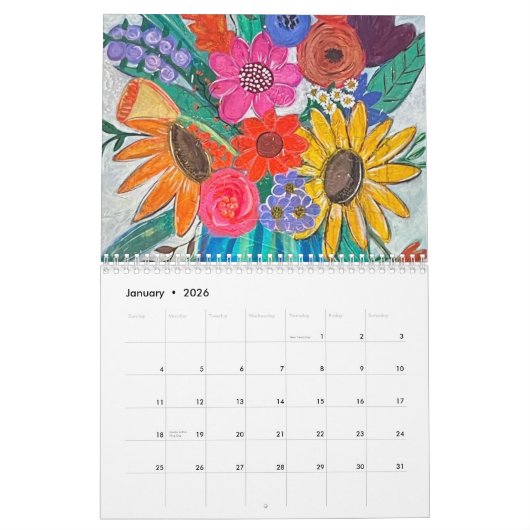 Kalender 2024 door Monica Martin Fine Art (Jan 2026)