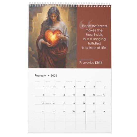 Kalender 2024 - Het geschilderde evangelie (Feb 2026)