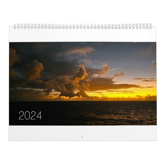 Kalender 2024 met foto's van Mark Childress (Hoes)