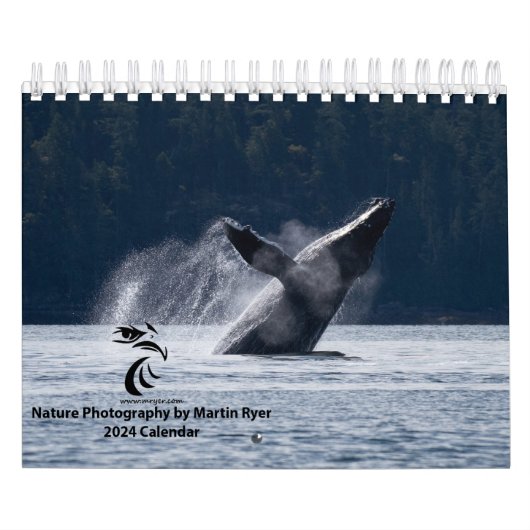 Kalender 2024 met Humpback Whales (Hoes)