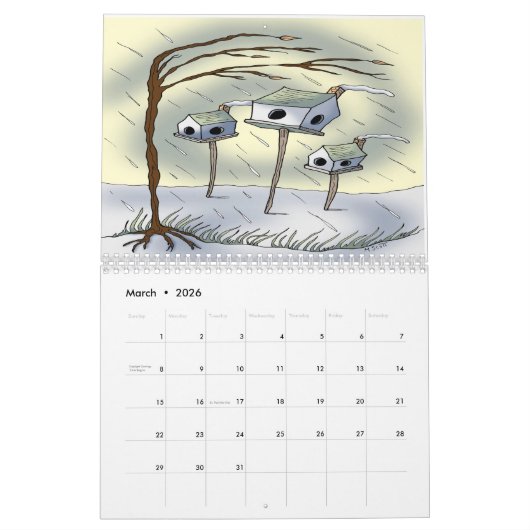 Kalender 2024 met kunstwerk van Margaret Scott (Mar 2026)