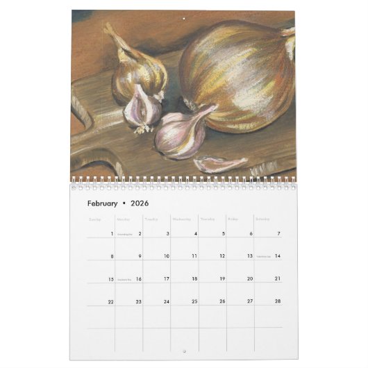 Kalender 2024 (Stilleven) (Feb 2026)