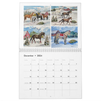 Kalender 2024 - Susan Payne Equine Art