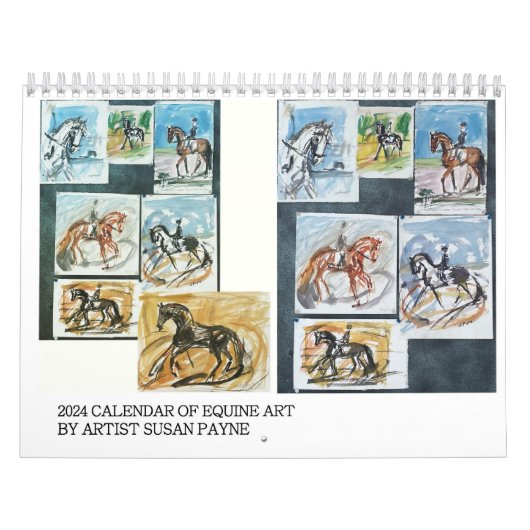 Kalender 2024 - Susan Payne Equine Art (Hoes)