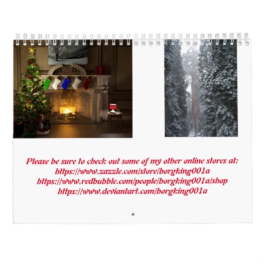 Kalender 2024 van Borg King (Achterkant)