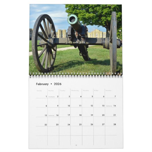 Kalender 2024 - Virginia Militair Instituut (Feb 2026)