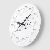 Kalender 2024 voor Pilates instructeur Grote Klok (Hoek)