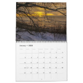 Kalender 2024 - Zonsopgang (Jan 2025)