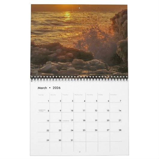 Kalender 2024 - Zonsopgang (Mar 2026)
