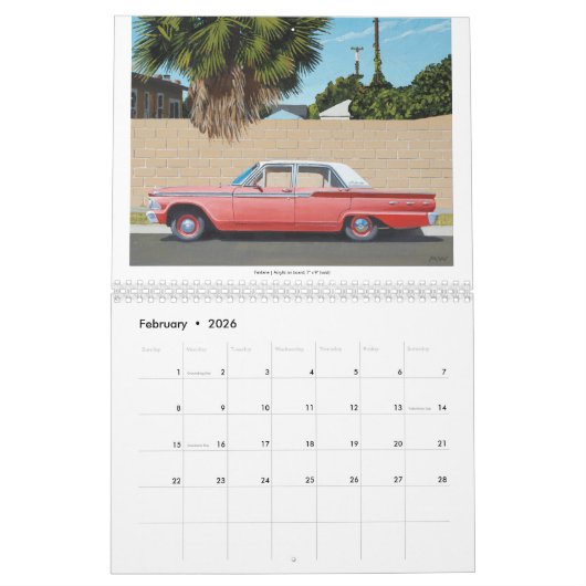 Kalender 2025 (Feb 2026)