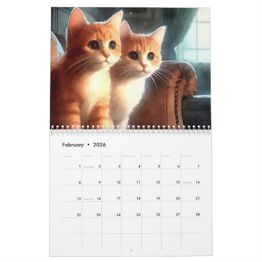 Kalender 2025 (Feb 2026)