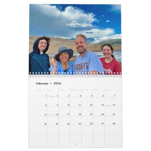 Kalender 2025 (Feb 2026)