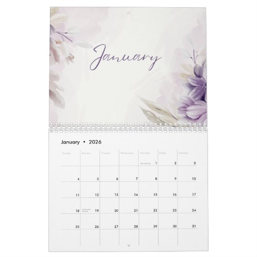 Kalender 2025 (Jan 2026)