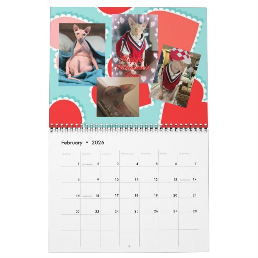 Kalender 2025 (Feb 2026)