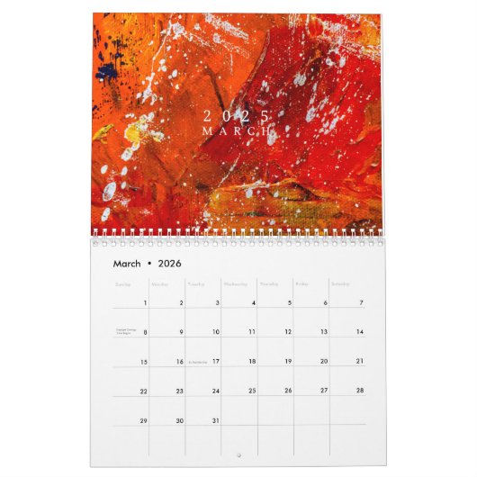 Kalender 2025 (Mar 2026)