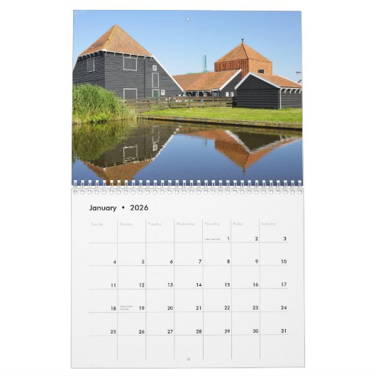 Kalender 2025 Amsterdam (Jan 2026)