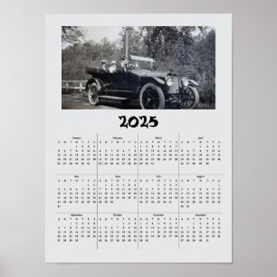 Kalender - 2025 Antiek auto Poster