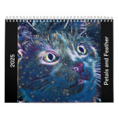 Kalender 2025 Bladeren en veren en vrienden (Hoes)