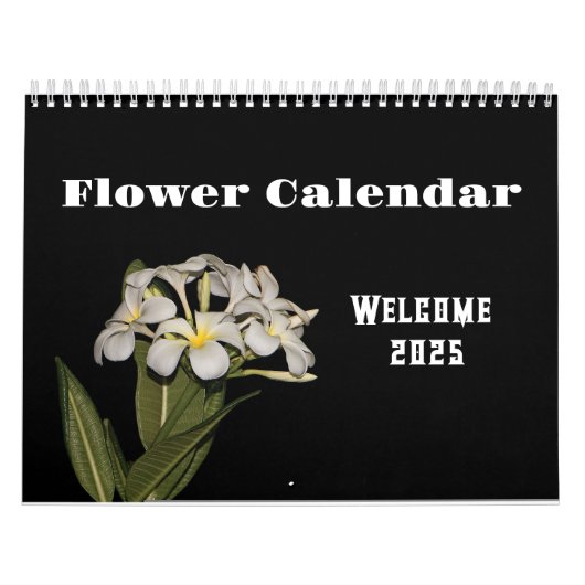 Kalender 2025 bloem en nacht (Hoes)