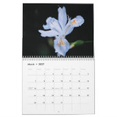 Kalender 2025 bloem en nacht (Mar 2027)