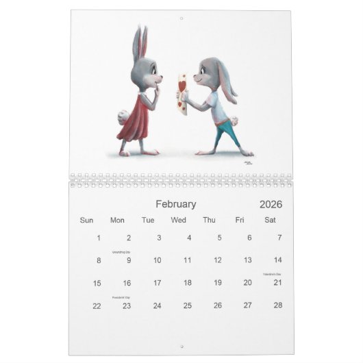 Kalender 2025 "Dans" van Monika Marzec (Feb 2026)